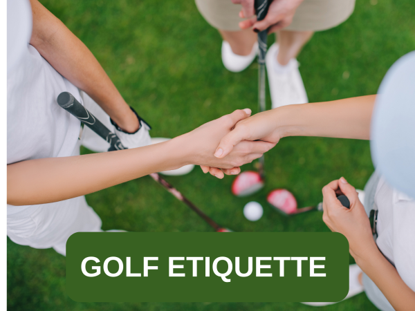 Golf etiquette